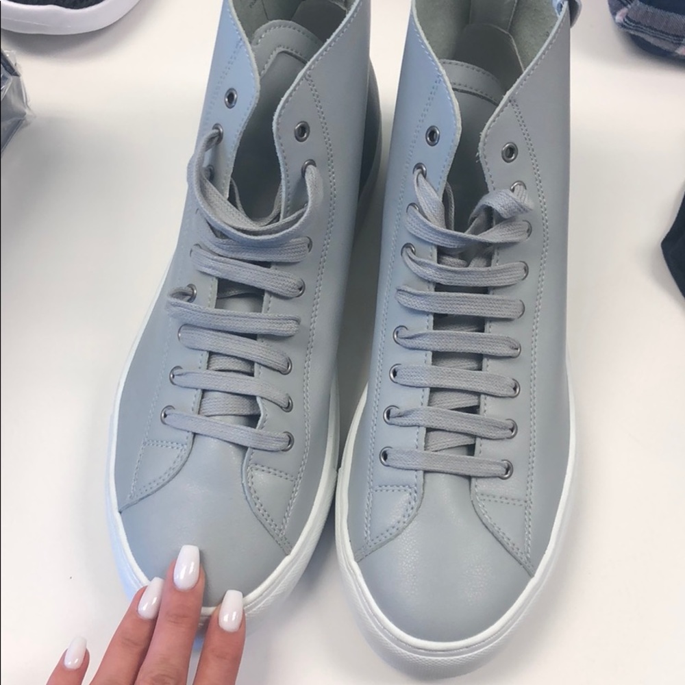 House of future leather lace up sneakers - Picture 4 of 5